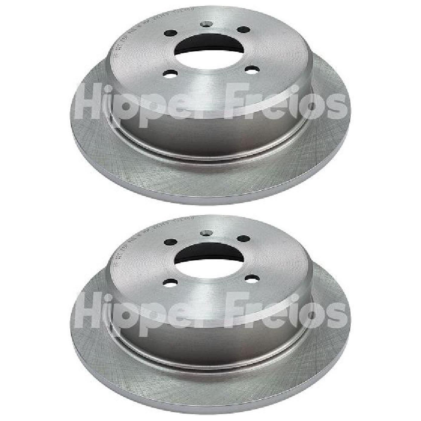 Par Disco de Freio Traseiro Sólido - Hipper Freios - HF 02E