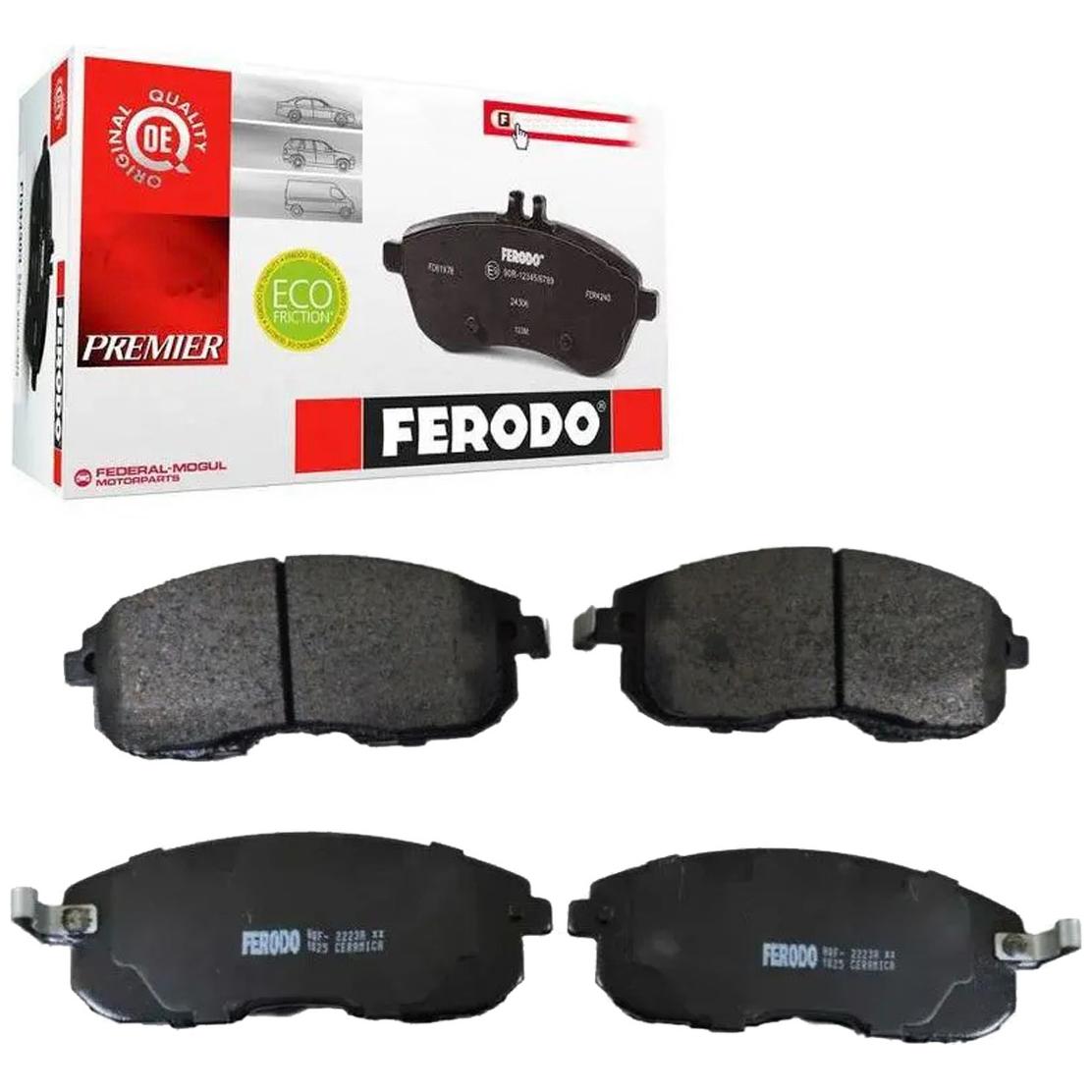Pastilha de Freio Dianteira para Nissan Sentra e Suzuki SX4 - Ferodo - HQF-2223AC