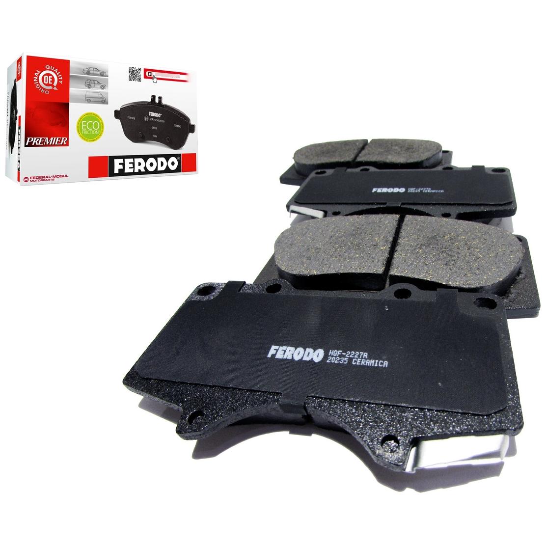 Jogo Pastilha de Freio Dianteira - FERODO - HQF-2227AC
