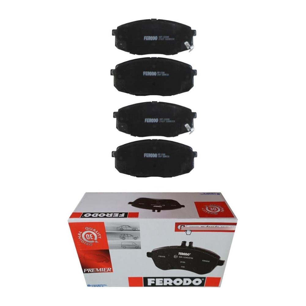 Jogo Pastilha de Freio Dianteira - FERODO - HQF-2280AC