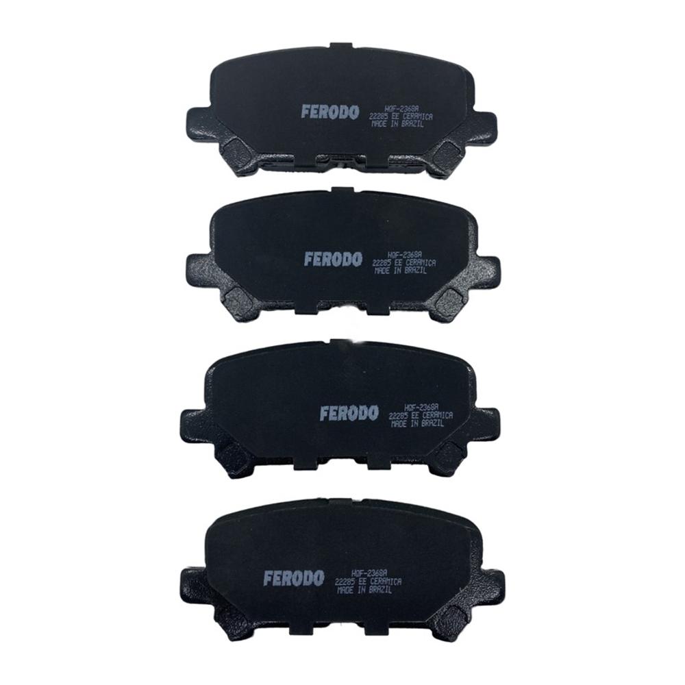 Pastilha de Freio Traseira para Chevrolet Trailblazer - Ferodo - HQF-2368AC