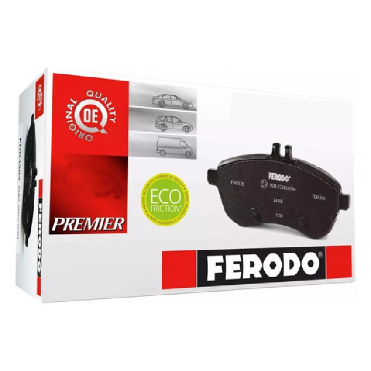 Jogo Pastilha de Freio Traseira - FERODO - HQF-2355C