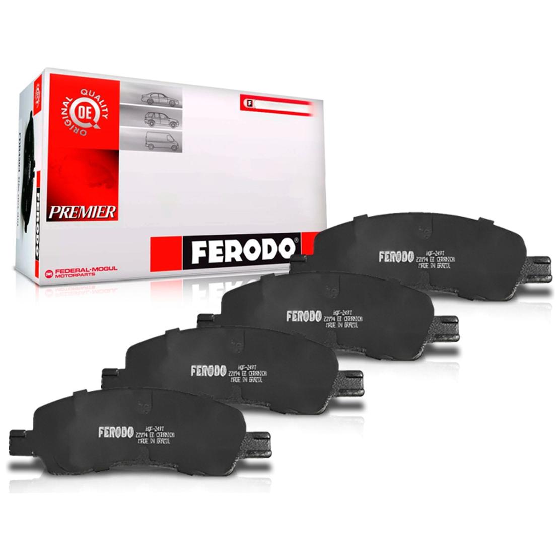 Pastilha de Freio Dianteira para Fiat Pulse - Ferodo - HQF-2497C