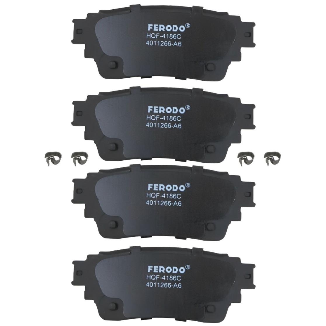 Pastilha de Freio Traseira para Mitsubishi Eclipse Cross e Outlander - Ferodo - HQF-4186C