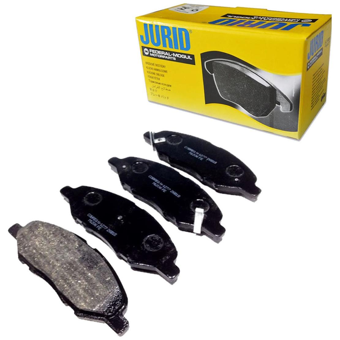Pastilha de Freio Dianteira para Nissan Livina e Tiida - Jurid - HQJ-2247A