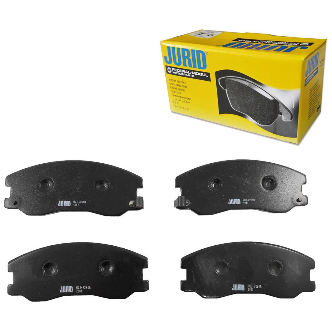 Pastilha de Freio Dianteira para Chevrolet Captiva - Jurid - HQJ-2264A