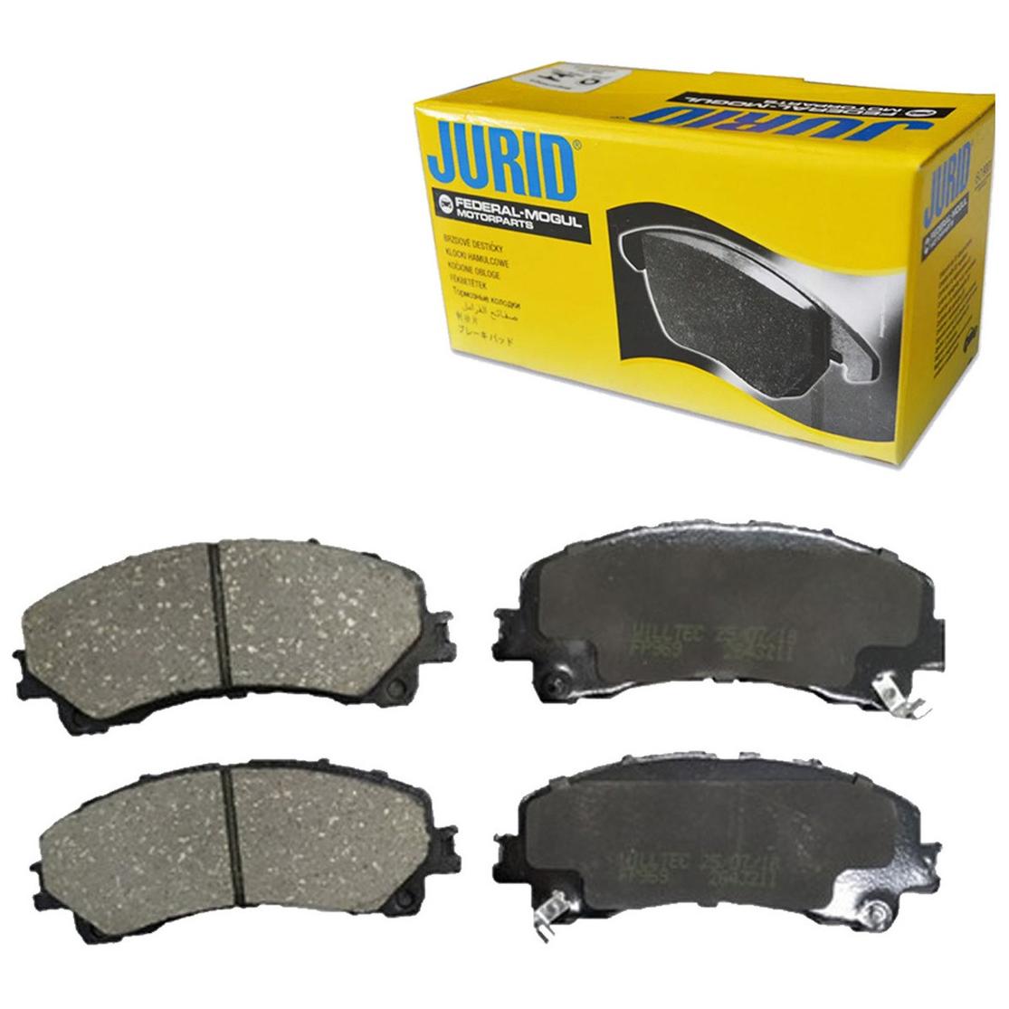 Pastilha de Freio Dianteira para Chevrolet S10 - Jurid - HQJ-2347A