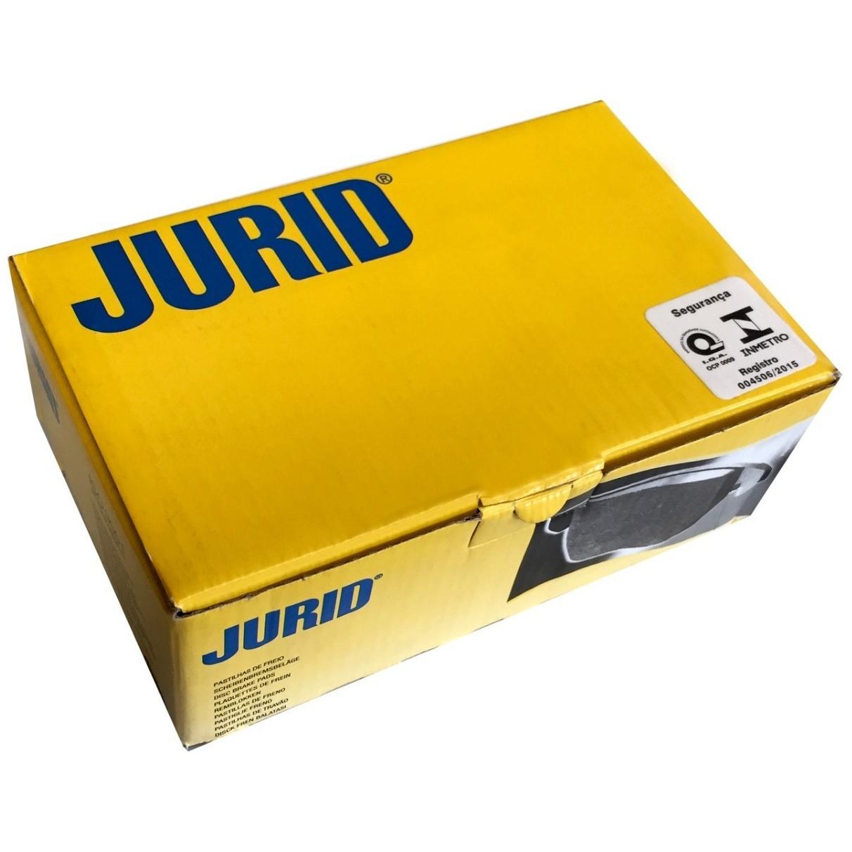 Jogo Pastilha de Freio Dianteira - JURID - HQJ-2460
