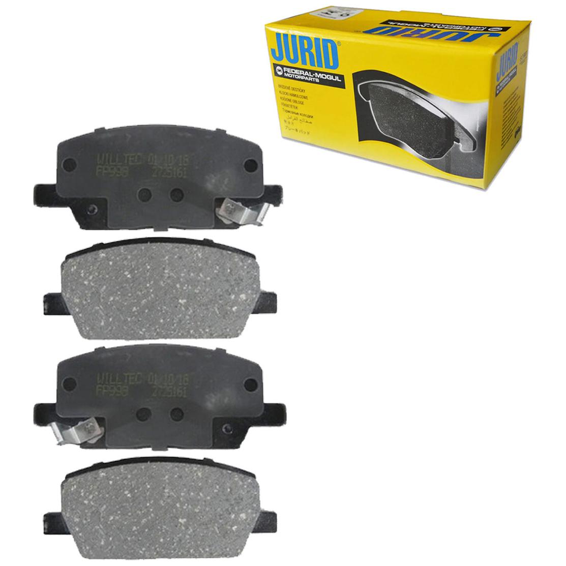 Pastilha de Freio Dianteira para Chevrolet Tracker - Jurid - HQJ-2464A