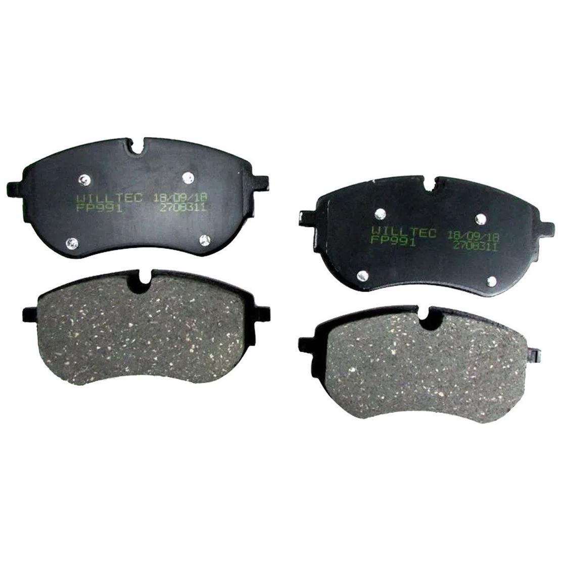 Pastilha de Freio Traseira para Volkswagen Amarok e Delivery Express - Jurid - HQJ-2465