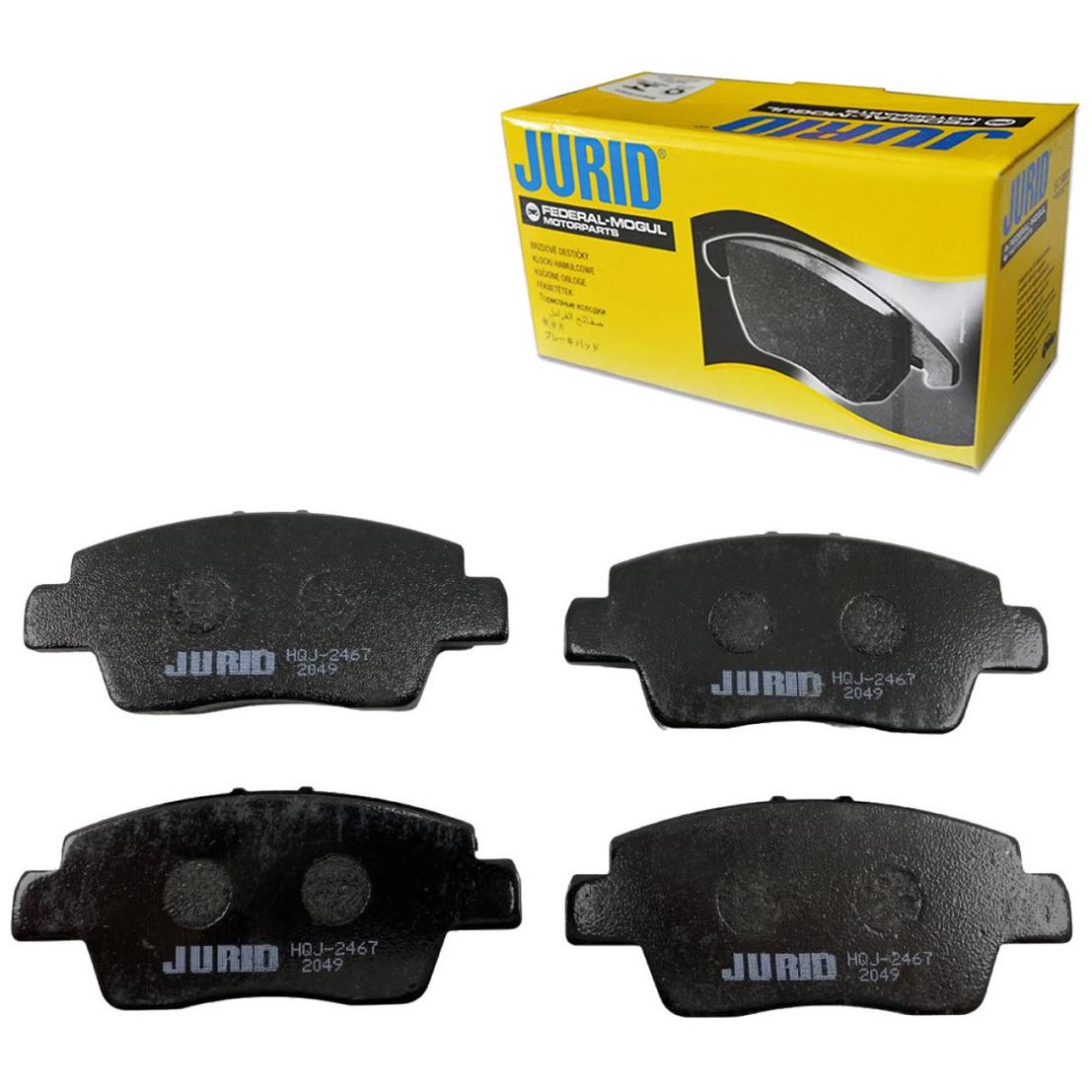 Pastilha de Freio Dianteira para Renault Kwid - Jurid - HQJ-2467