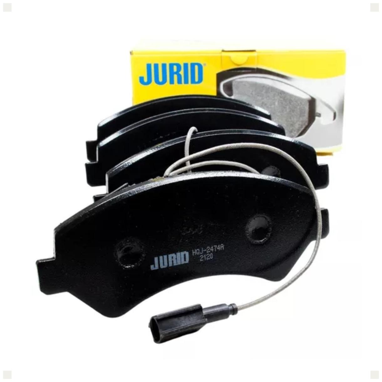 Pastilha de Freio Dianteira para Fiat Ducato - Jurid - HQJ-2474A