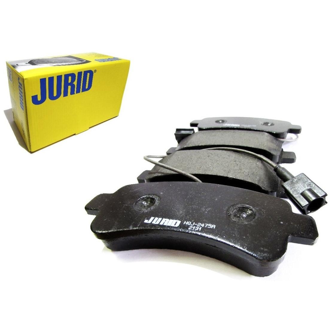 Pastilha de Freio Traseira para Citroen Jumper e Peugeot Boxer - Jurid - HQJ-2475A