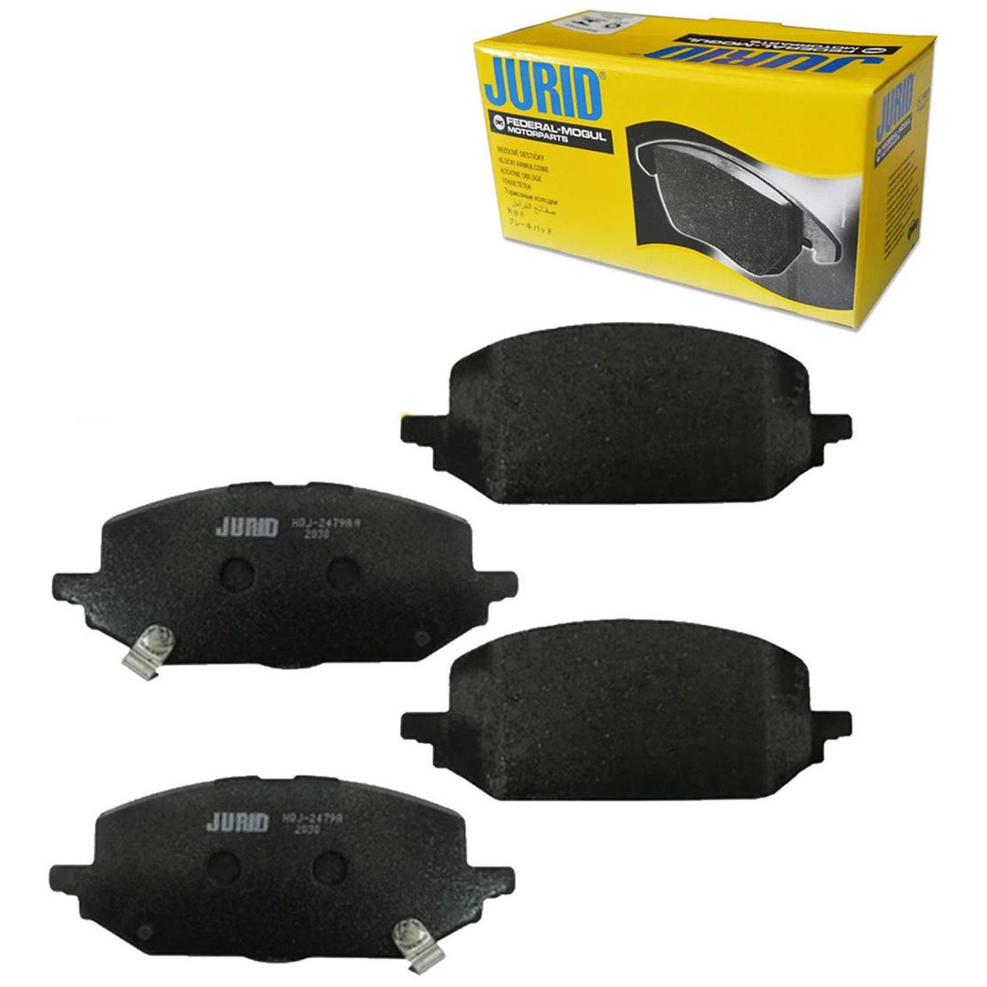 Pastilha de Freio Dianteira para Chevrolet Onix e Onix Plus - Jurid - HQJ-2479A