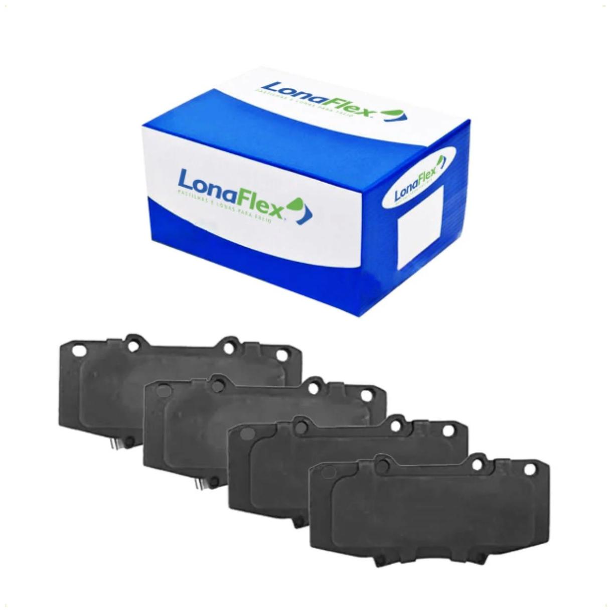 Pastilha de Freio Dianteira para Toyota Hilux - Lonaflex - P-1098