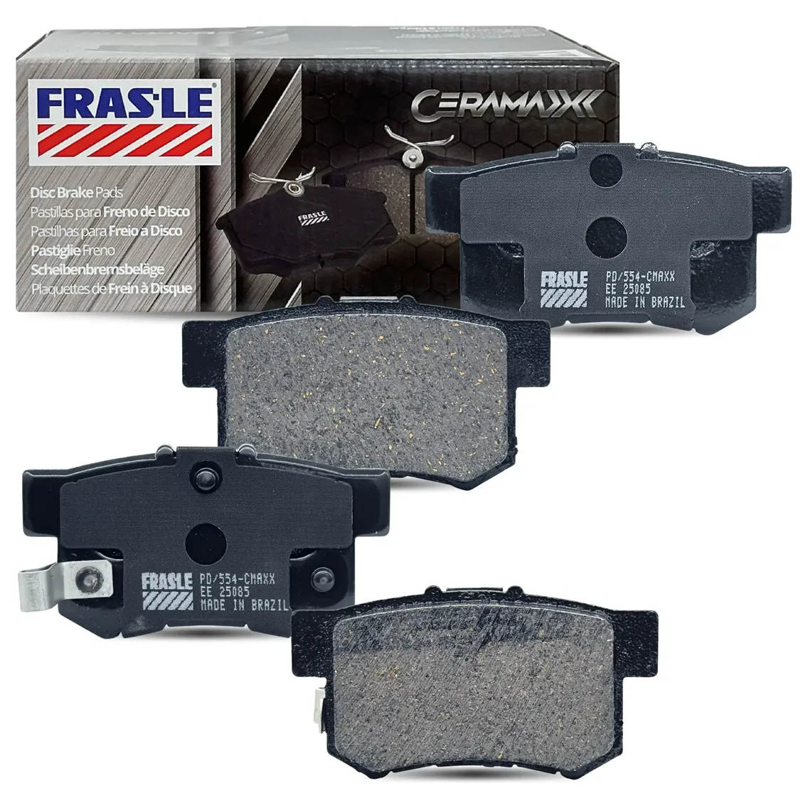 Pastilha de Freio Traseira Cerâmica - Fras-le - PD/554-CMAXX
