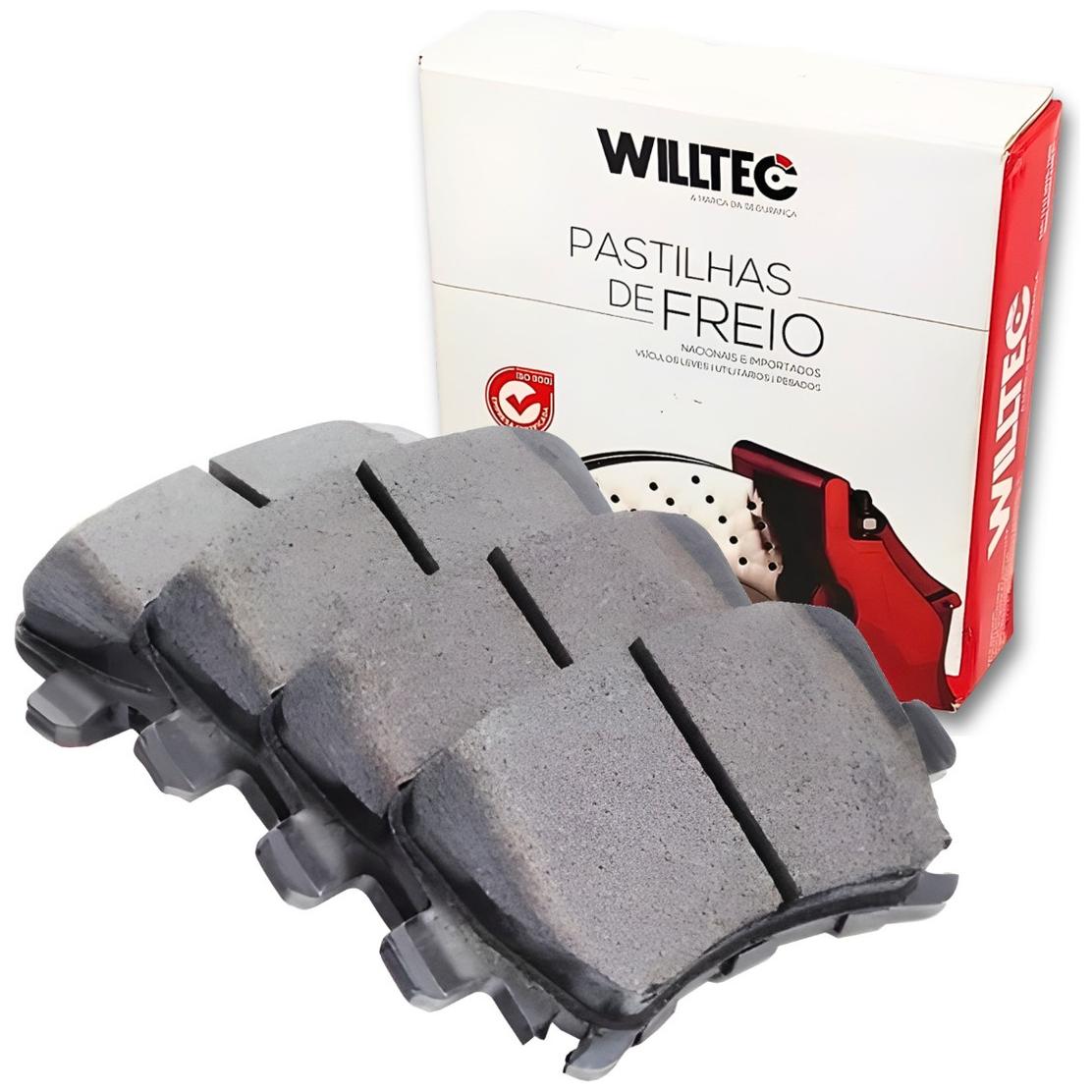 Jogo Pastilha de Freio Dianteira - WILLTEC - PW1018
