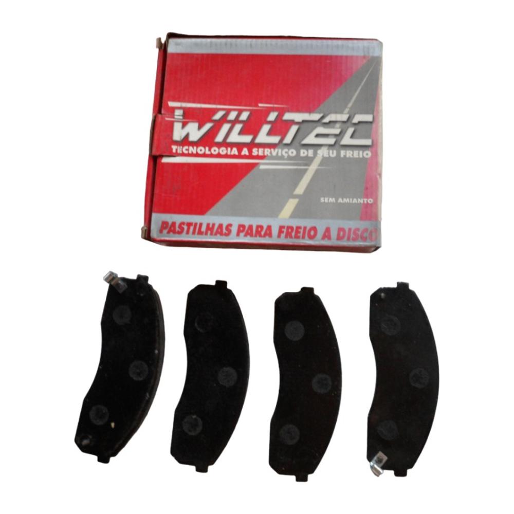 Jogo Pastilha de Freio Dianteira - WILLTEC - PW337