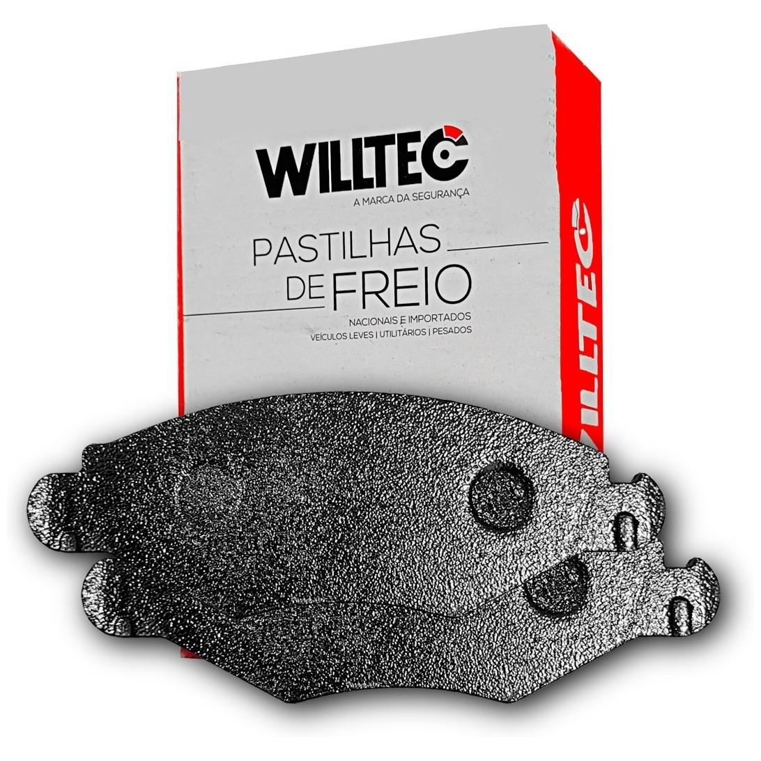 Jogo Pastilha de Freio Dianteira - WILLTEC - PW412C