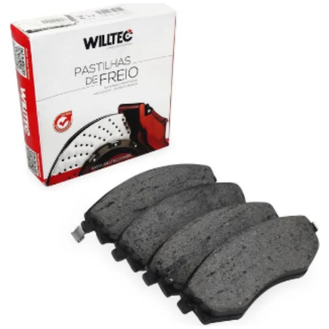 Jogo Pastilha de Freio Dianteira - WILLTEC - PW422