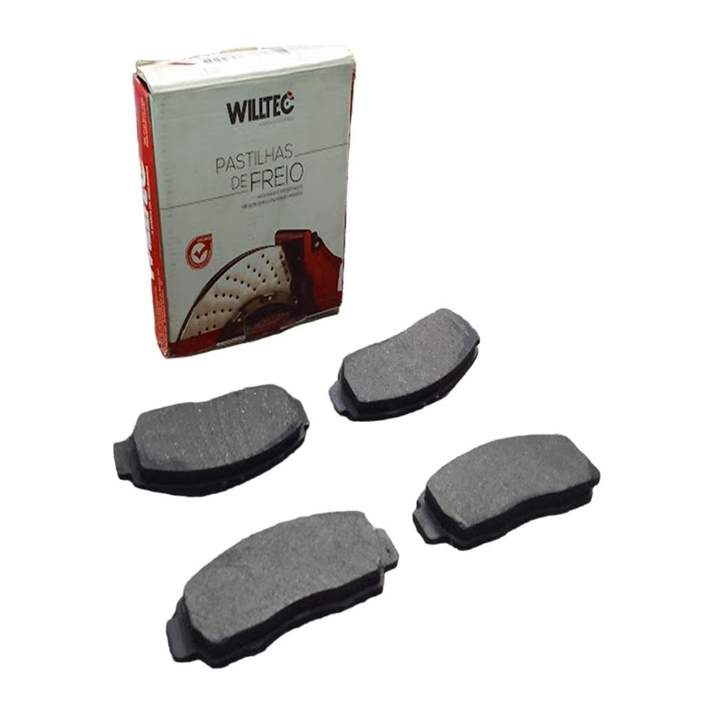 Pastilha de Freio Dianteira para Honda Accord e Civic - Willtec - PW641
