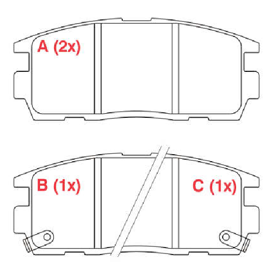 Pastilha de Freio Traseira para Chevrolet Captiva - Willtec - PW729
