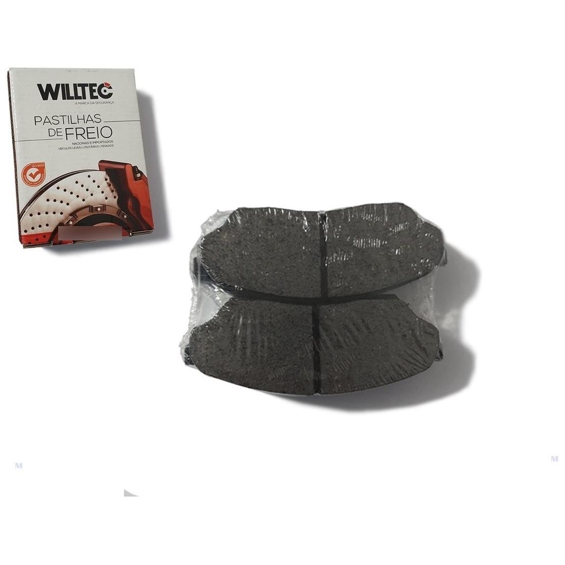 Pastilha de Freio Dianteira para Mitsubishi Pajero Tr4 - Willtec - PW74