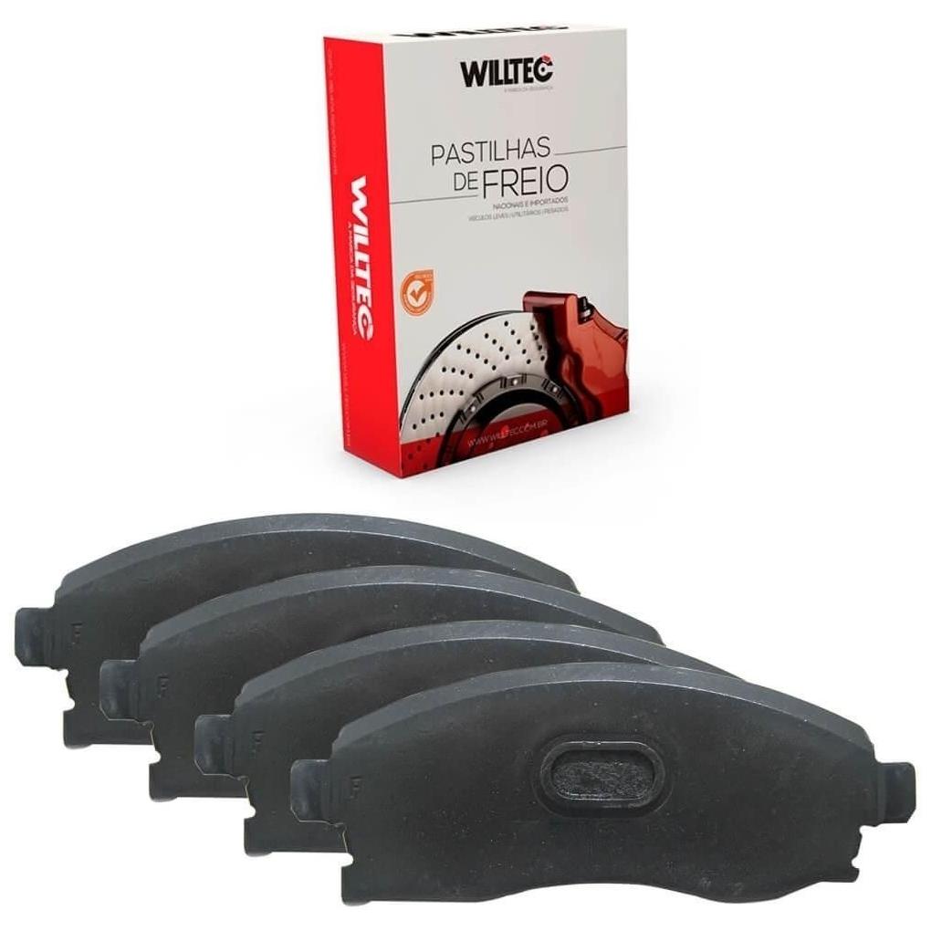 Jogo Pastilhas de Freio Dianteira - WILLTEC - PW759