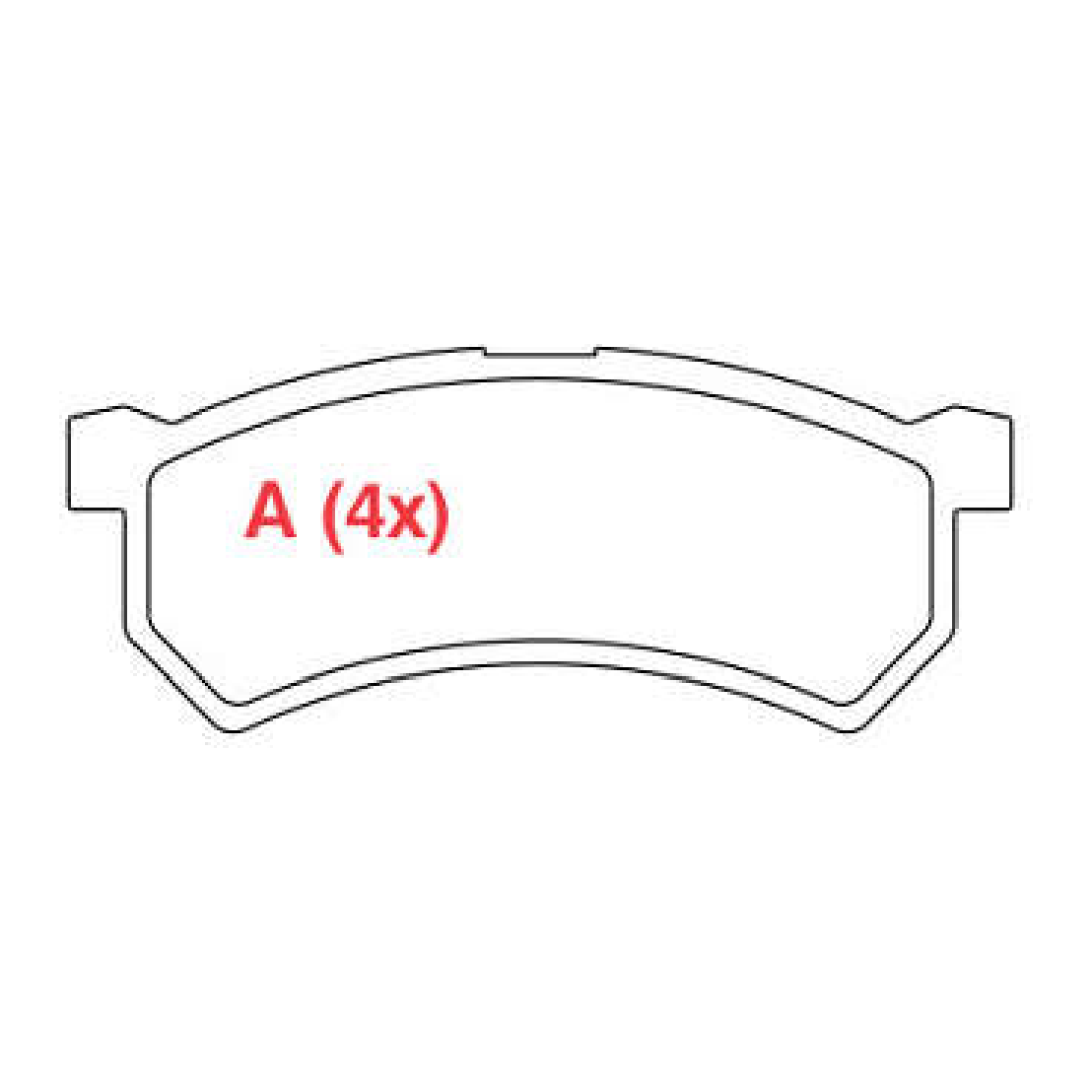Pastilha de Freio Dianteira para Renault Kwid - Willtec - PW984