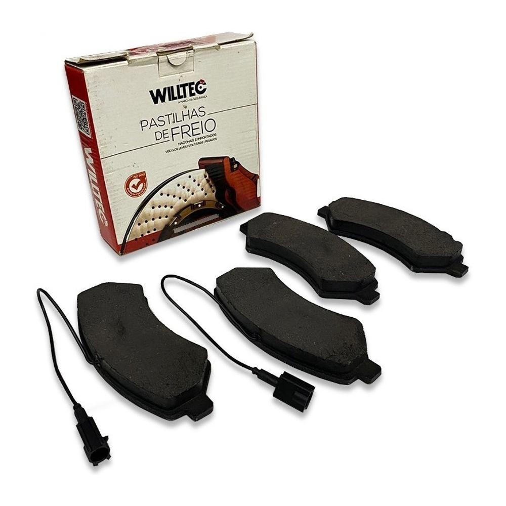 Jogo Pastilha de Freio Dianteira - WILLTEC - PW995