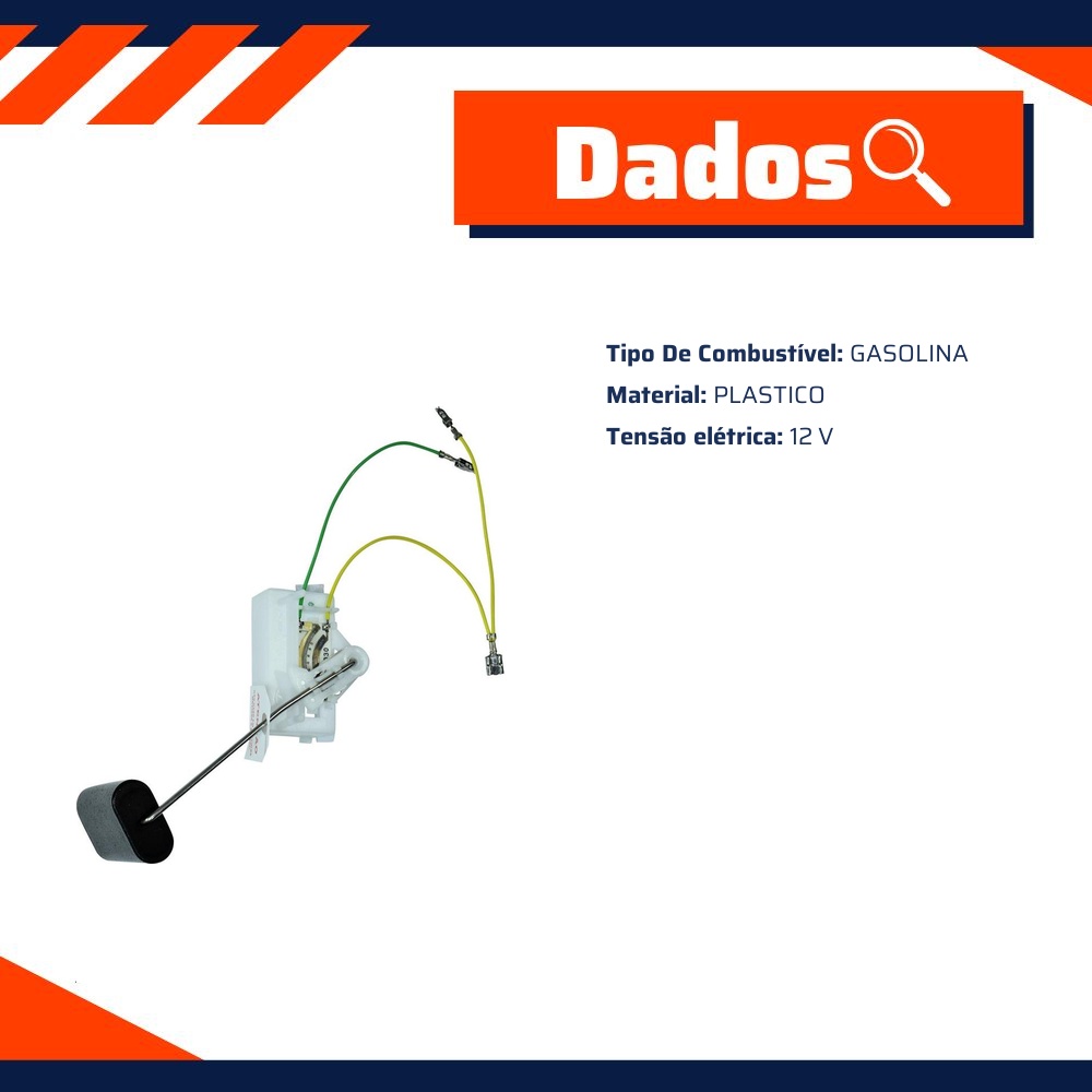 Sensor de Nível de Combustível Gasolina - TSA - T-010014
