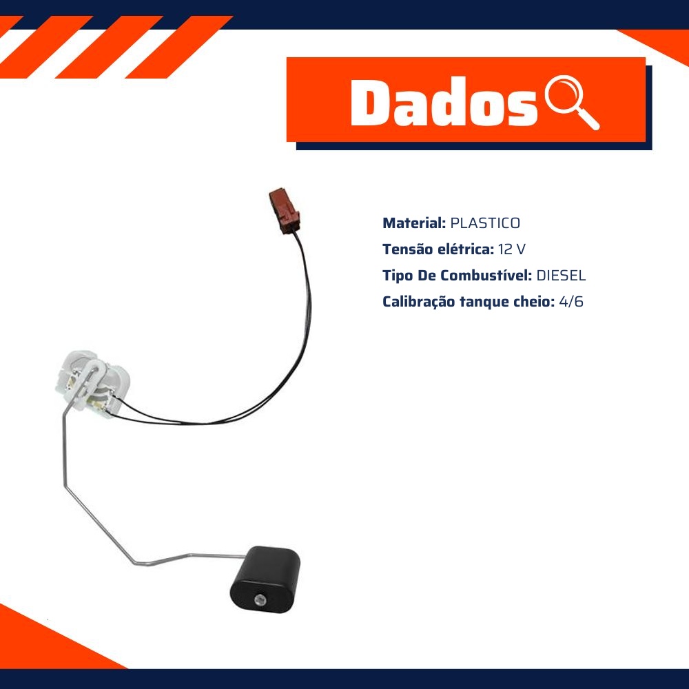Sensor de Nível de Combustível Gasolina para Nissan Frontier - TSA - T-010241