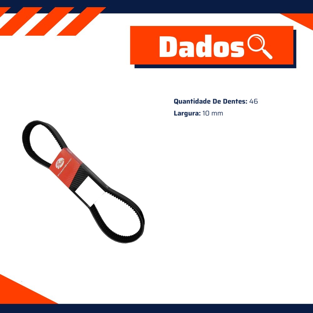 Correia Dentada Sincronizadora - Gates - T357HOB