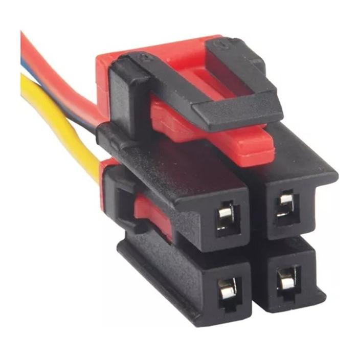 Chicote Fêmea 4 Vias 12V para Chevrolet S10 - TC Chicotes - TC 104.1756