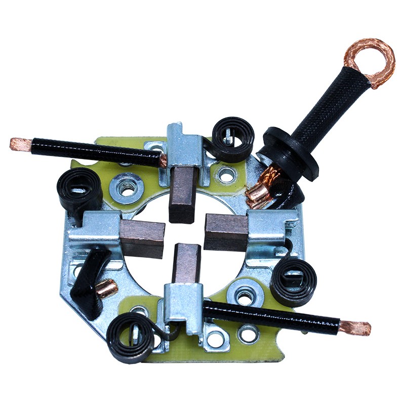 Porta Escovas para Motor de Partida com 4 Escovas para Effa Start Picape e Hafei Towner - Unifap - 1.340/4