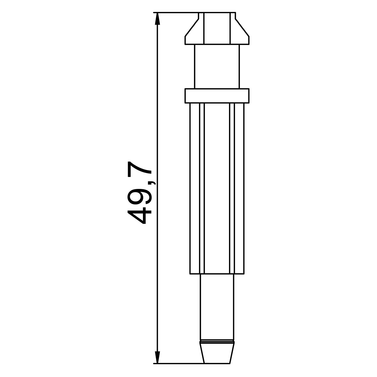 Porta Escovas para Motor de Partida com 4 Escovas - Unifap - 1.216/4