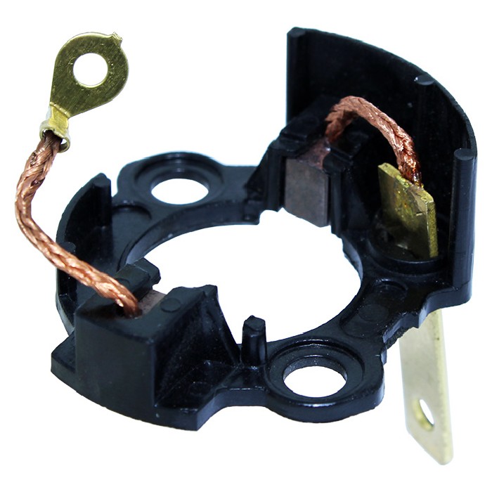 Porta Escovas para Motor de Partida com 2 Escovas para Honda Biz 100 - Unifap - 9.906/2