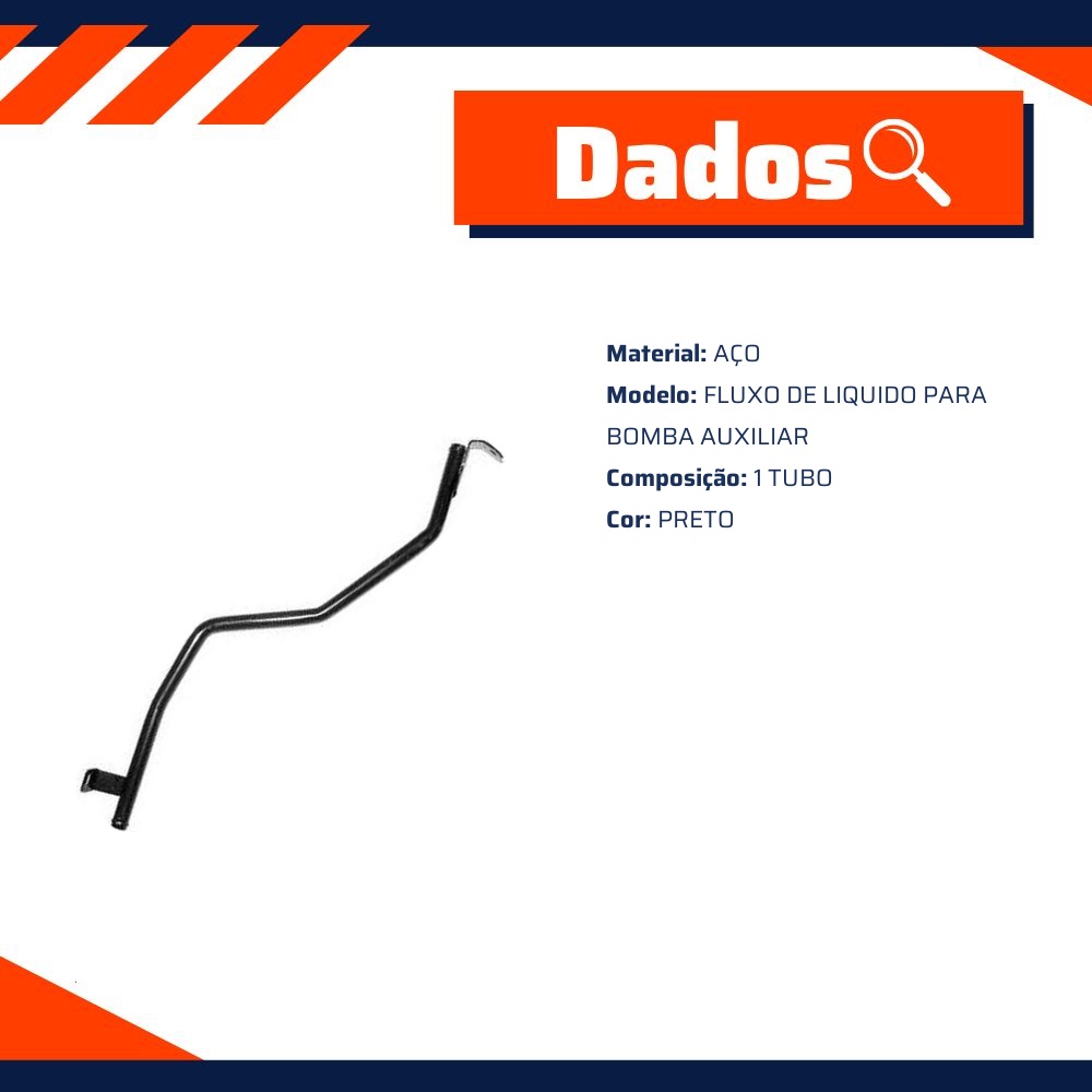 Tubo de Arrefecimento do Motor para Volkswagen Amarok - Valclei - VC-100.B