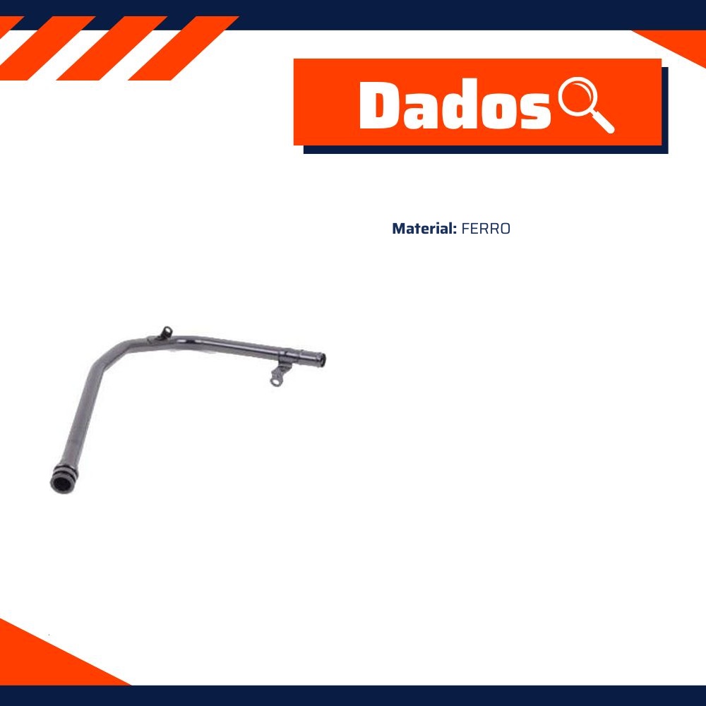 Tubo de Arrefecimento do Motor para Volkswagen Jetta e Jetta Variant - Valclei - VC-123.O