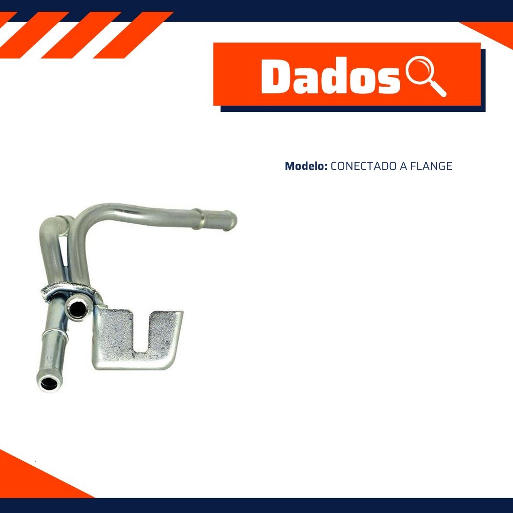 Tubo de Arrefecimento do Motor para Honda FIT - Valclei - VC-682.G