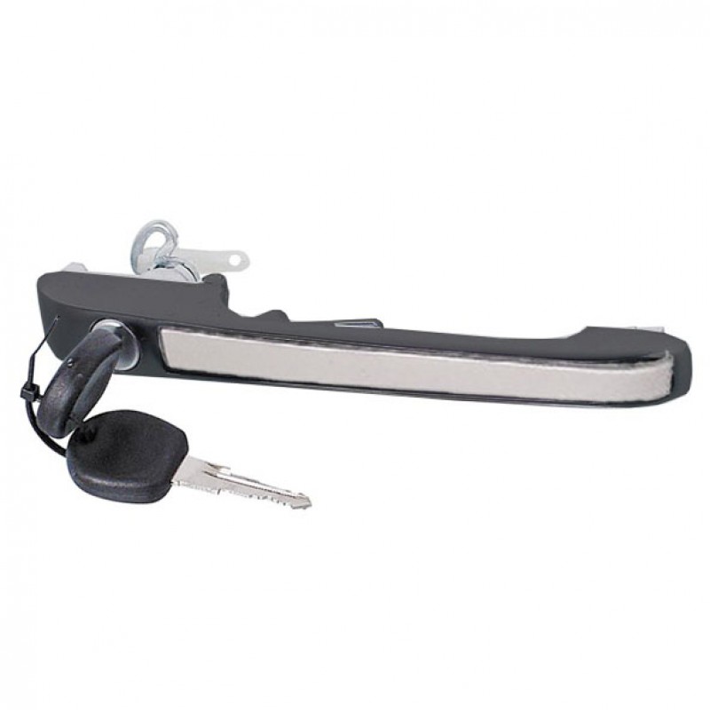 Maçaneta Externa Dianteira Preta Inox para Volkswagen Passat - Atemis - 1179