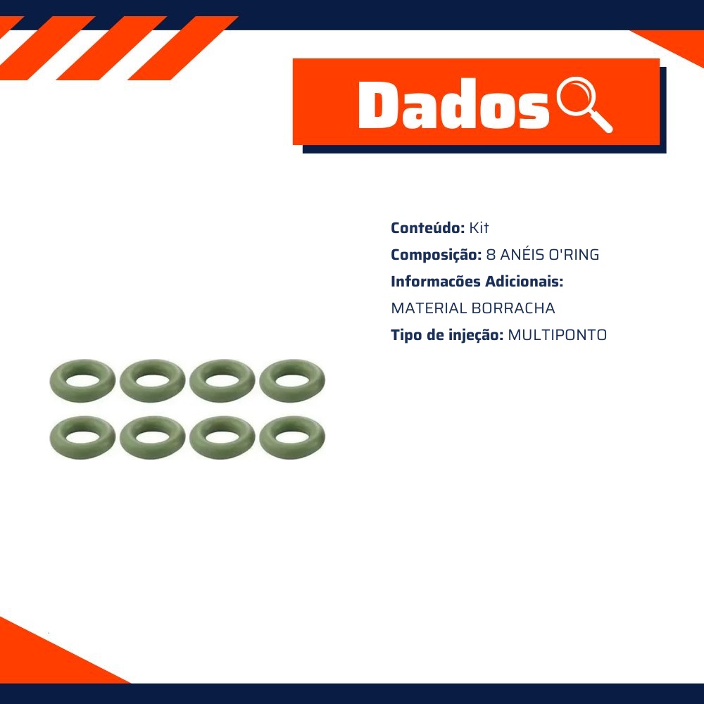 Kit de Filtros para Bico Injetor - DS - 1220
