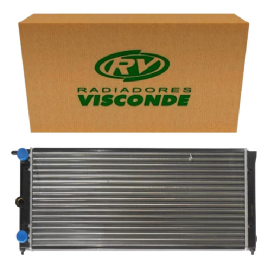 Radiador de Água do Motor para Volkswagen Quantum e Santana - Visconde - 12252