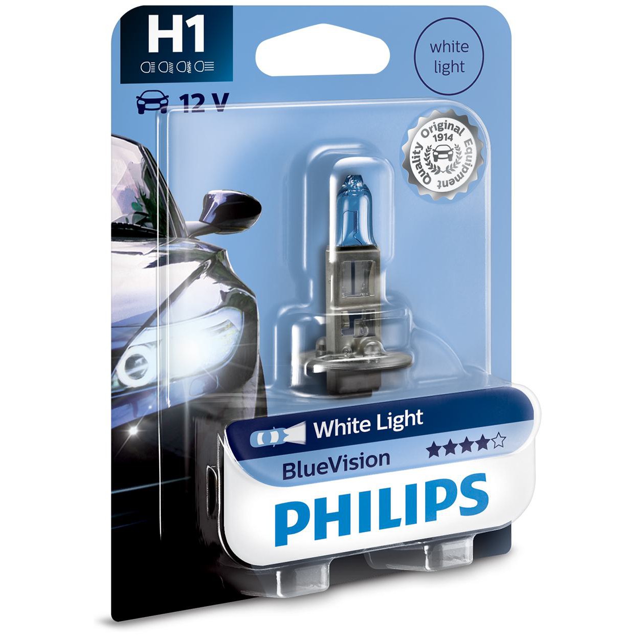 Lâmpada H1 55W 12V - Philips - 12258BV