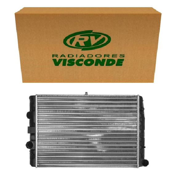Radiador de Água do Motor para Volkswagen Gol e Parati - Visconde - 12508