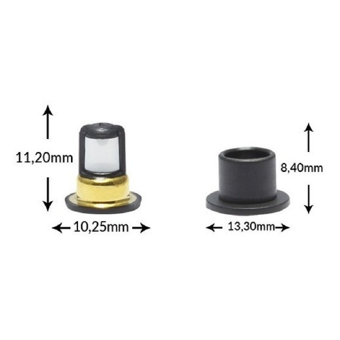 Kit de Filtros para Bico Injetor - DS - 1260