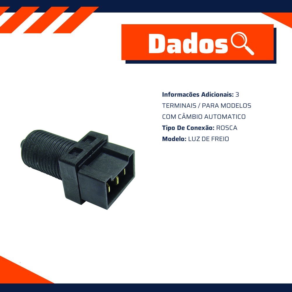 Interruptor de Luz de Freio - Olimpic - 14 136