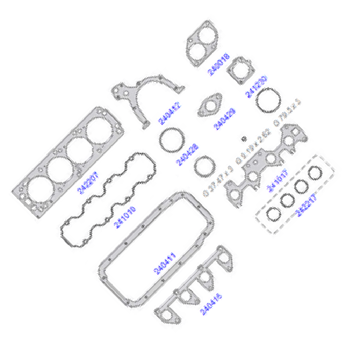 Jogo Juntas Inferior e Superior Motor - Taranto - 242200