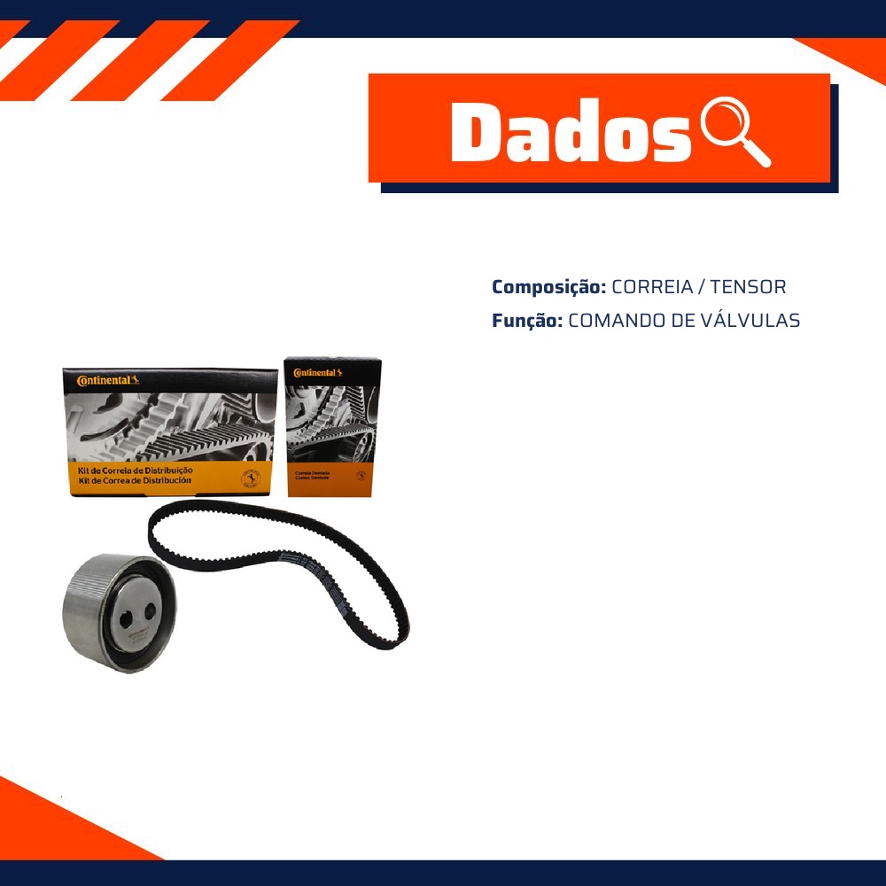 Correia Dentada Sincronizadora - Contitech - CT1049K2