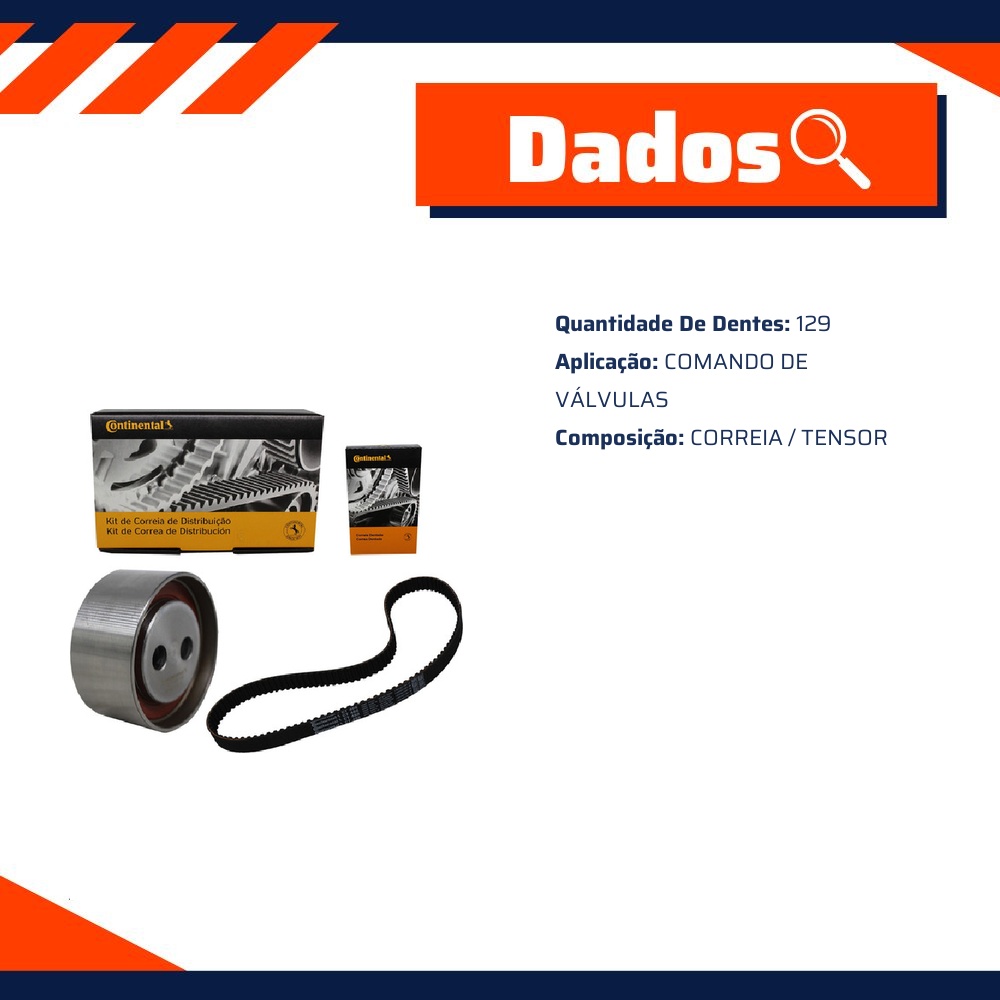 Correia Dentada Sincronizadora - Contitech - CT488K1